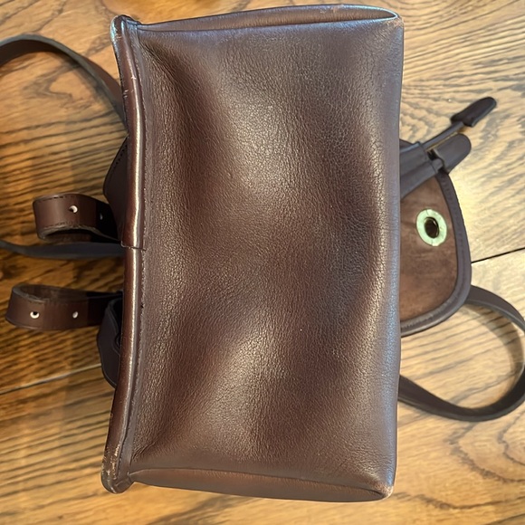 Vintage Coach Brown Leather Daypack - Picture 7 of 8